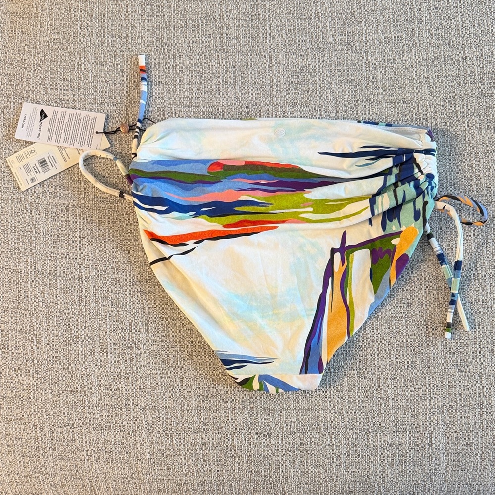 Calia Tahitian Print High Rise Bikini Bottom - Picture 2 of 4